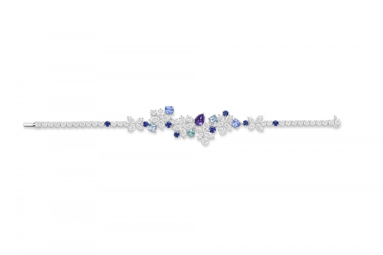 海瑞温斯顿MARVELOUS CREATIONS 高级珠宝Purple Marquesa手链