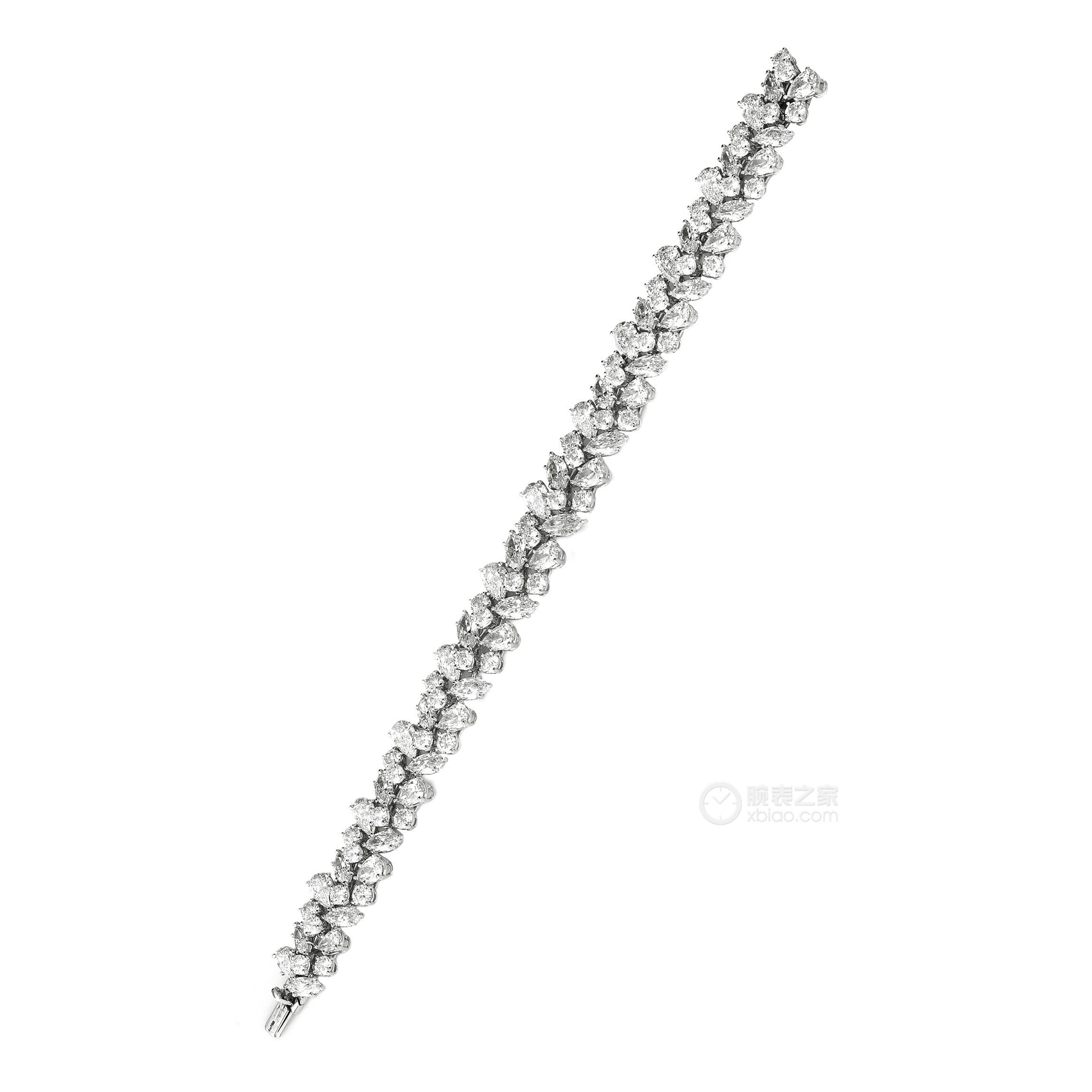 海瑞温斯顿WINSTON CLUSTER珠宝系列 锦簇钻石手链手镯