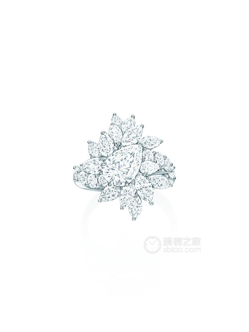 海瑞温斯顿THE NEW YORK COLLECTION 系列718 CHANDELIER钻石戒指戒指
