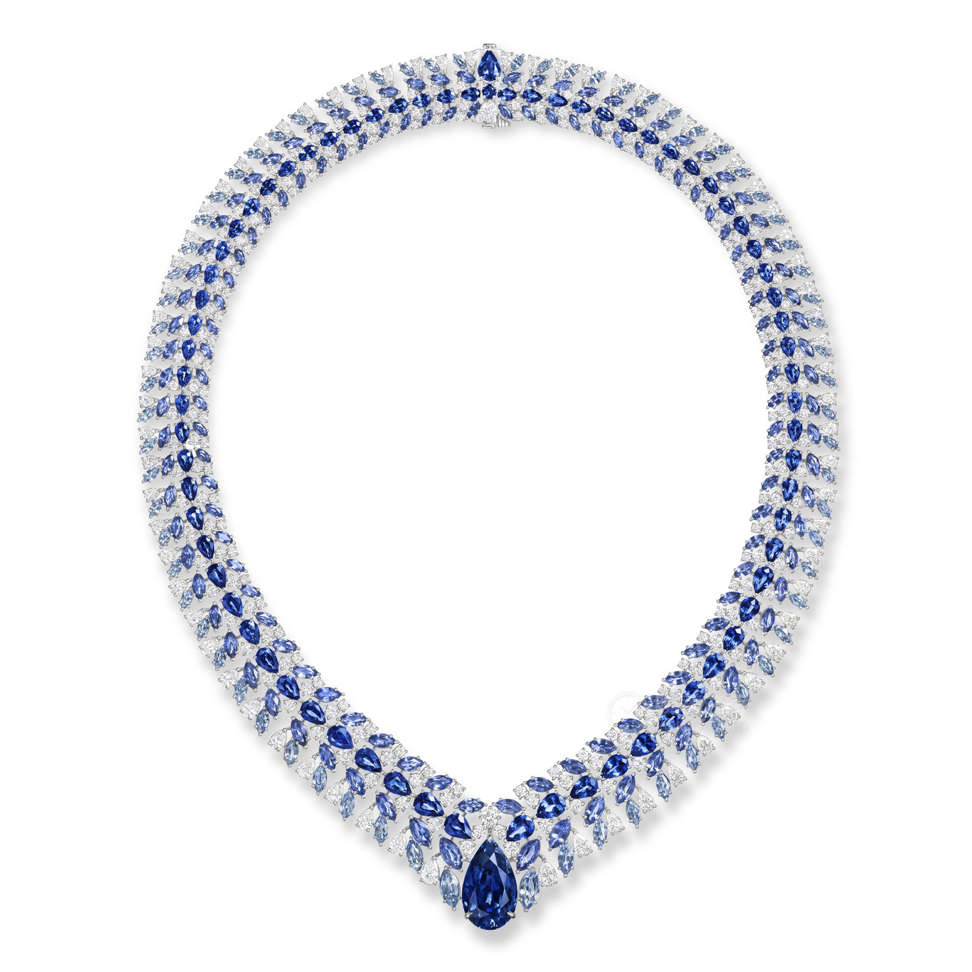 海瑞温斯顿MARVELOUS CREATIONS 高级珠宝Blue Python项链项链