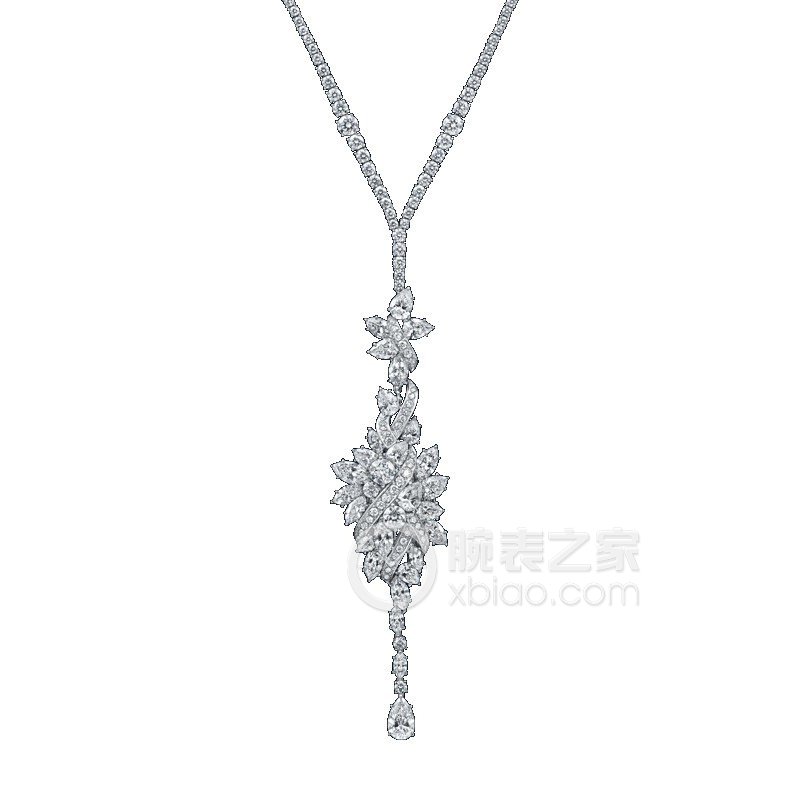 海瑞温斯顿SECRETS高级珠宝系列 SECRET CLUSTER钻石项链项链