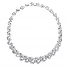 格拉夫INSPIRED BY TWOMBLY圆形和梯形钻石项链