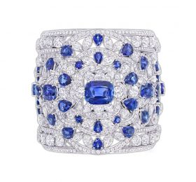 格拉夫蓝宝石和钻石手镯 手镯