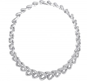 格拉夫INSPIRED BY TWOMBLY圆形和梯形钻石项链 项链