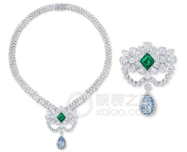 格拉夫Le Collier Bleu de Rêve吊坠