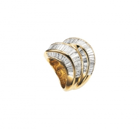 玳美雅国际获奖作品TWINS戒指（1996年获奖） 戒指