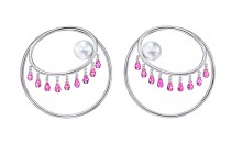 塔思琦TASAKI ATELIEREN-4193-18KWG-Pink-Tourmalines(EN419318KWGPinkTourmalinesEN419318KWGPinkTourmalines)耳饰
