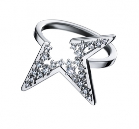 塔思琦经典系列ABSTRACT STAR RD-F2624-18KWG 戒指