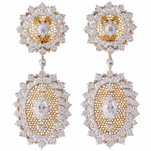 布契拉提高级珠宝Mosaico Collection Earrings