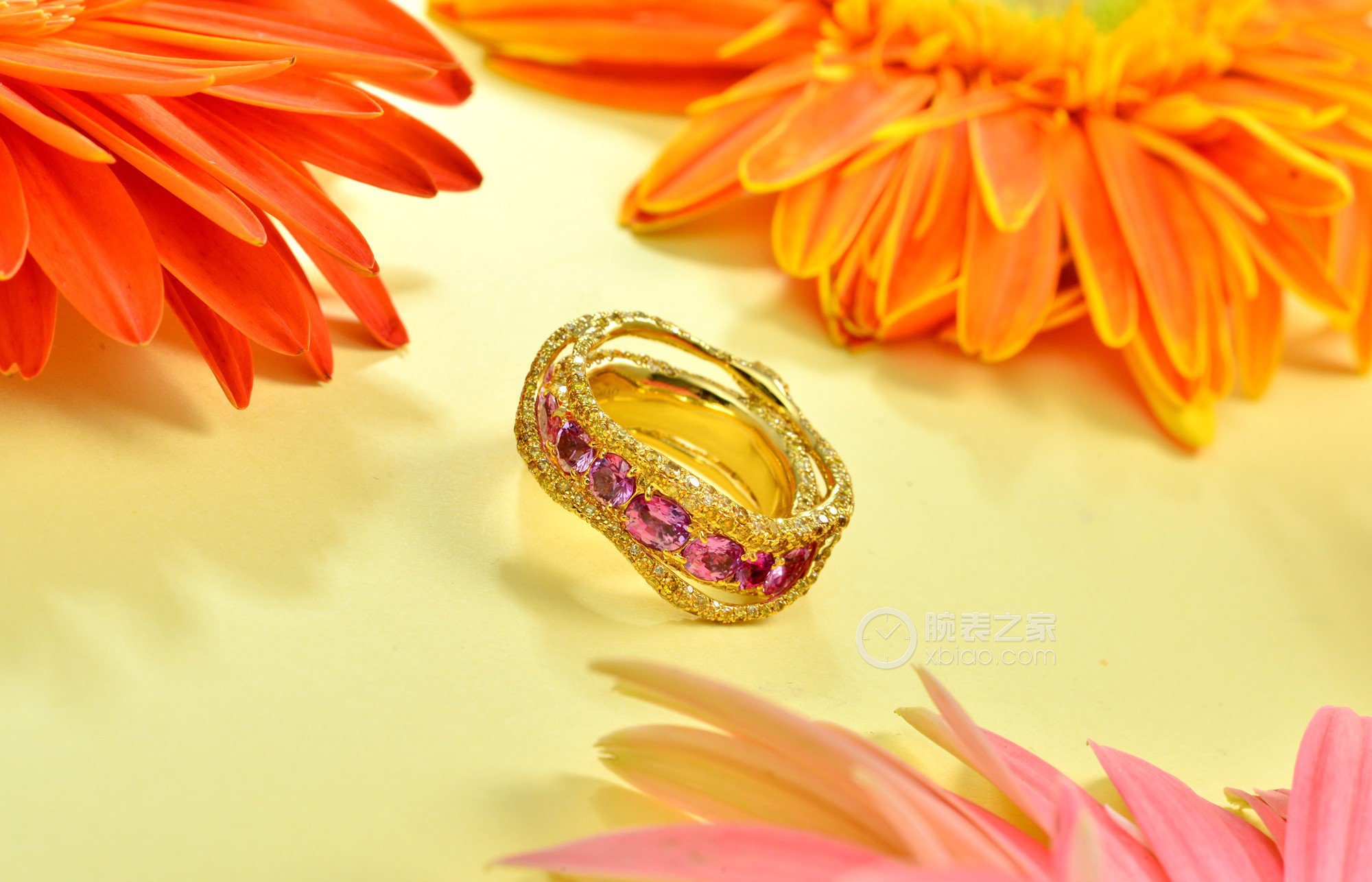 CINDY CHAO 建筑系列紫色蓝宝石建筑戒指戒指