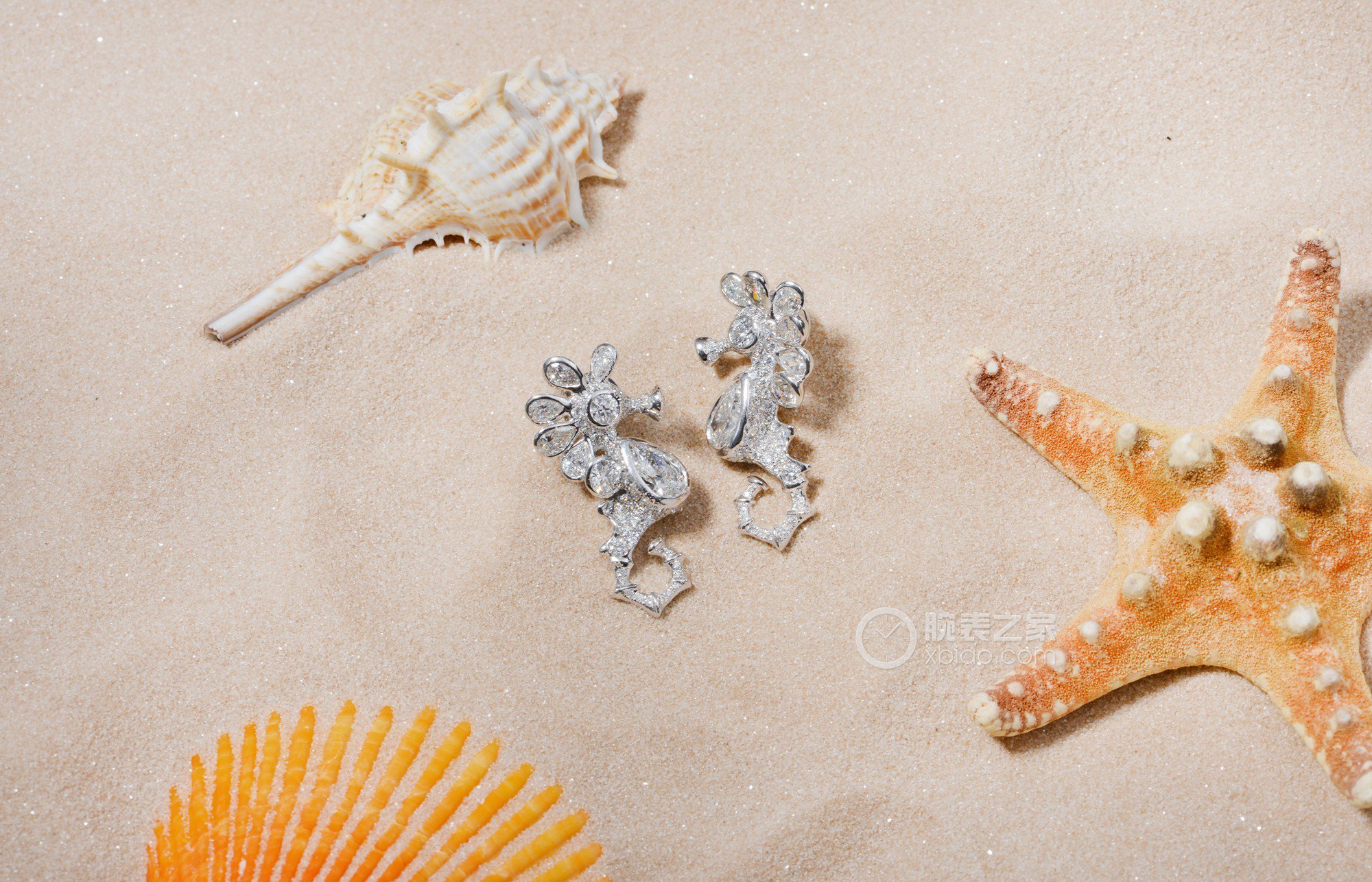 CINDY CHAO 海洋系列海马耳环耳饰