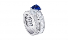 路易威登“匠艺心生”高级珠宝GRAVITE RING SIDE双层戒指
