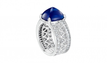 路易威登“匠艺心生”高级珠宝GRAVITE RING SIDE三层戒指