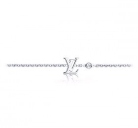 Louis Vuitton Virgil Abloh, Blade Bracelet, Yellow Gold & Diamond (Q05485)