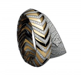 Louis Vuitton LV Volt Curb Chain Large Bracelet, Yellow Gold (Q95975)