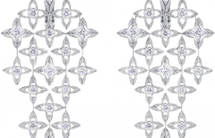 路易威登“匠艺心生”高级珠宝ELEGANCE EARRINGS耳钉