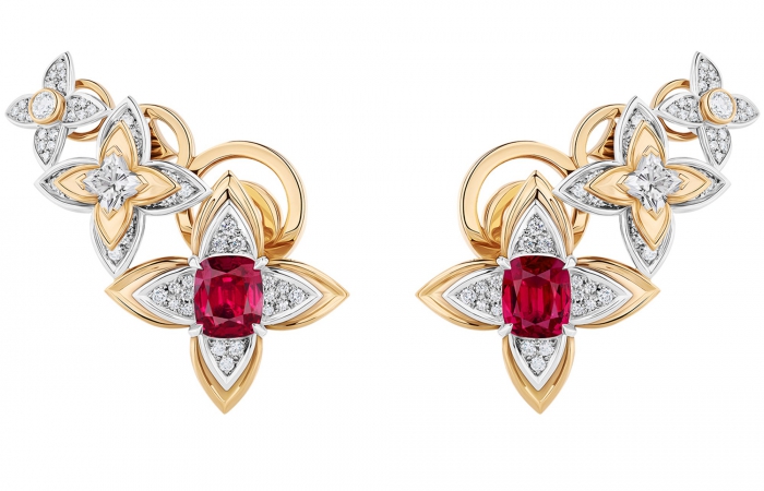 路易威登“匠艺心生”高级珠宝SPLENDEUR EARRINGS