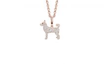 Qeelin LUCKY 12SE-040-DOG-FPPD-RGD2(SE040DOGFPPDRGD2SE040DOGFPPDRGD2)项链