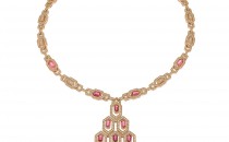 宝格丽SERPENTI18K玫瑰金镶粉碧玺钻石项链(18K玫瑰金镶粉碧玺钻石项链18K玫瑰金镶粉碧玺钻石项链)项链