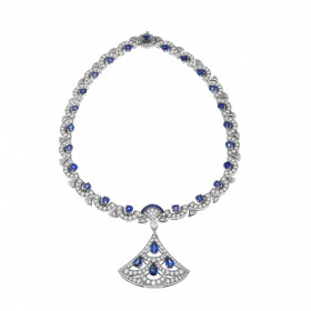 宝格丽DIVAS' DREAM DIVAS’DREAM高级珠宝系列镶蓝宝石、钻石项链