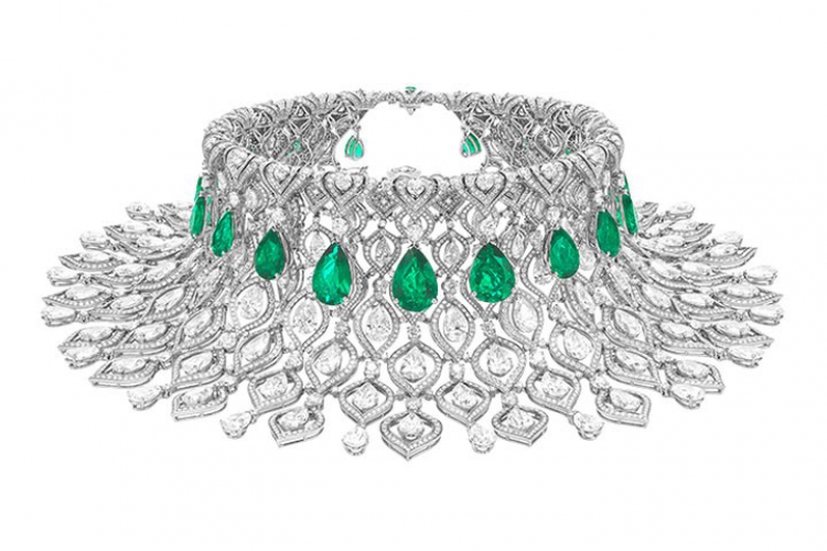 宝格丽奇境伊甸园高级珠宝Emerald Glory 项链
