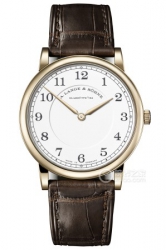 朗格1815纤薄腕表“致敬费尔迪南多·阿道夫·朗格”18K蜂蜜金纪念款系列腕表