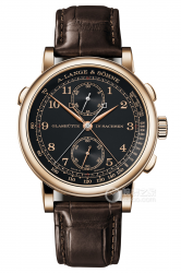 朗格1815 追针腕表 “致敬费尔迪南多·阿道夫·朗格”18K蜂蜜金纪念款系列腕表