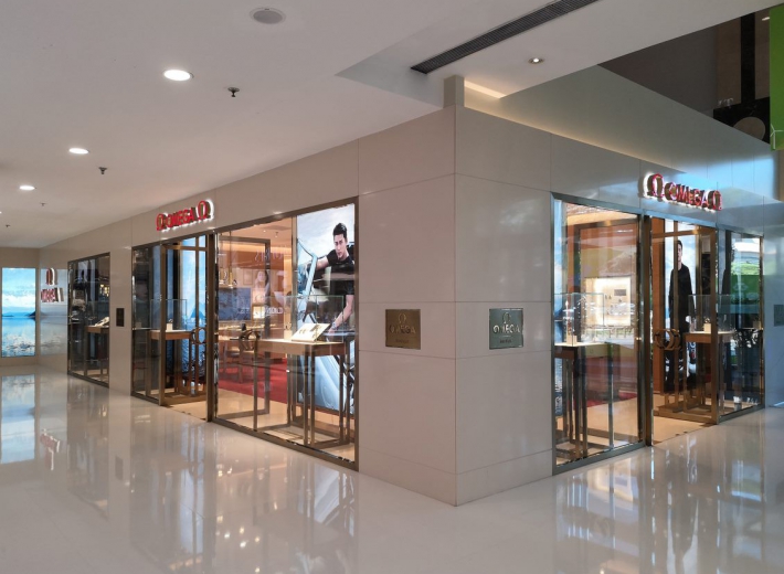 欧米茄扬州专卖店（金鹰国际购物中心）外景