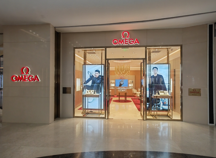 欧米茄唐山专卖店（振华诚成购物中心店）外景