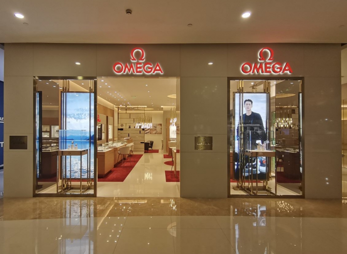 欧米茄湖州旗舰店（新浙北大厦店）外景