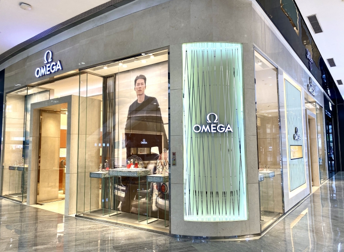 欧米茄长沙旗舰店（海信广场店）外景