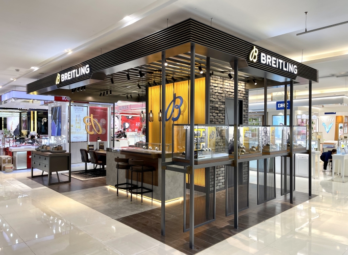 百年灵精品店·绍兴国商外景