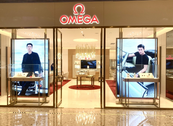 欧米茄珠海旗舰店（环宇城店）外景
