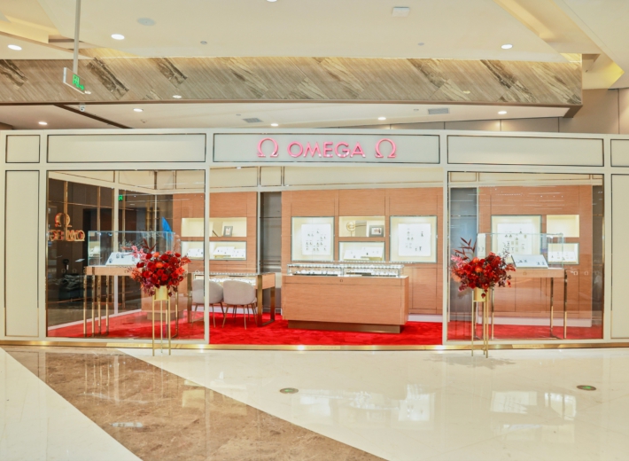 欧米茄宁波旗舰店（阪急店）外景
