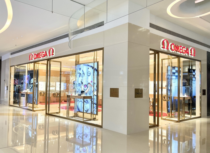 欧米茄东莞旗舰店（民盈国贸城店）外景