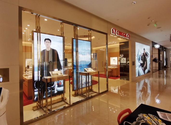欧米茄金华专卖店（第一百货商店）外景