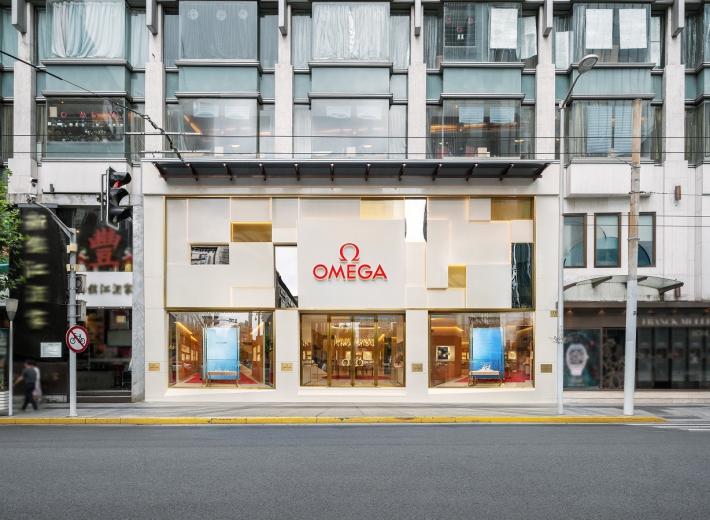 欧米茄上海旗舰店（南京西路店） 外景
