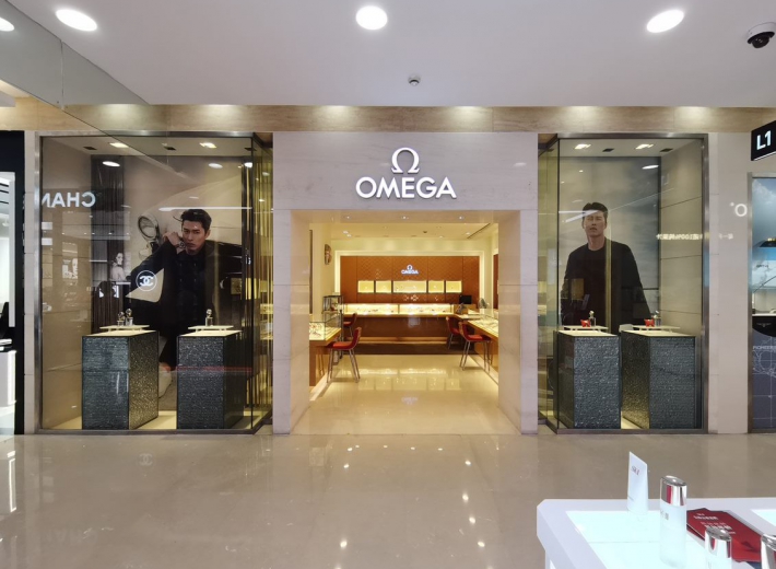 欧米茄义乌专卖店（银泰百货店）外景
