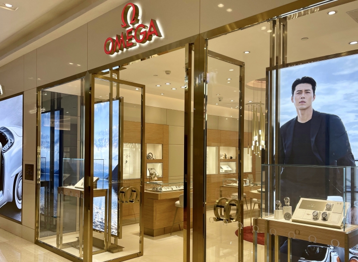 欧米茄哈尔滨旗舰店（松雷商业大厦店）外景