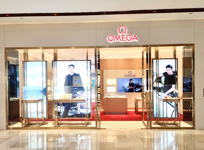 欧米茄成都旗舰店（仁和春天百货光华店）外景